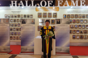 Anucha Apisarnthanarak, MD, former ID fellow, is inducted in Hall of Fame, Royal College of Physicians in Thailand