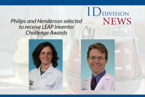 Jennifer A. Philips, MD, PhD, and Jeffrey P. Henderson, MD, PhD, associate professors of medicine and molecular microbiology, Infectious Diseases Division, both receive LEAP Awards.
