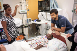 Patel, co-founder, and Mattar and Trehan, co-directors of a program that teaches medical trainees how to provide care in developing countries