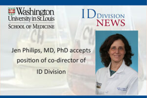 Dr. Jennifer Philips MD, PhD new Co-Director of the Division of Infectious Diseases