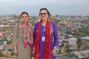 Rupa Patel, MD and Anne Glowinski, MD address mental health crisis among Rohingya refugees.