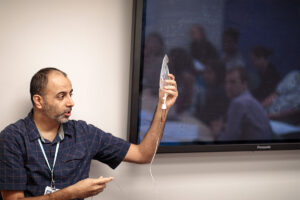 Caline Mattar and Indi Trehan, co-directors of a program that teaches medical trainees how to provide care in developing countries