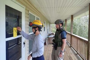 Stephen Liang Deployed with the  Missouri Task Force 1 – in Response to East Coast Hurricanes