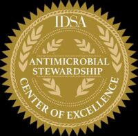Infectious Diseases Society of America ASP Center of Excellence emblem