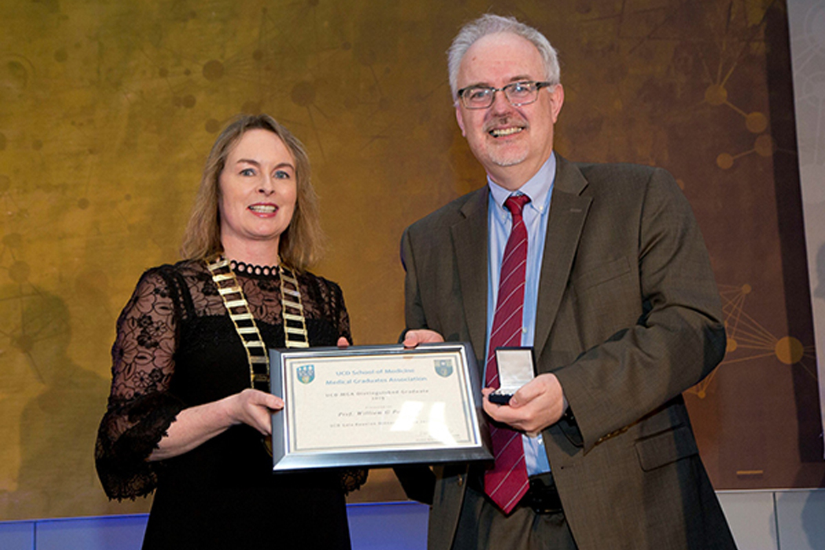 Powderly honored with Distinguished Graduate Award by University ...