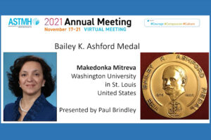 Makedonka Mitreva, PhD, receives distinguished award in tropical medicine