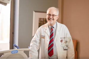 William Powderly receives Carl and Gerty Cori Faculty Achievement Award