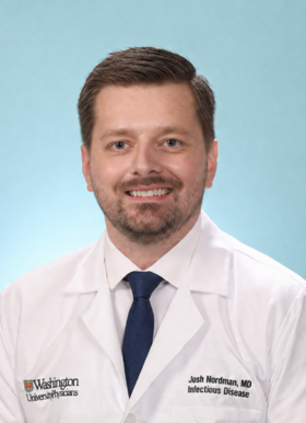 Joshua Nordman, MD in white doctor's coat