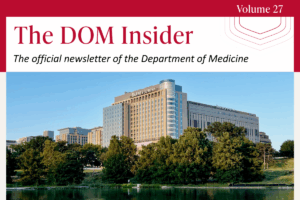 Department of Medicine Newsletter Volume 27