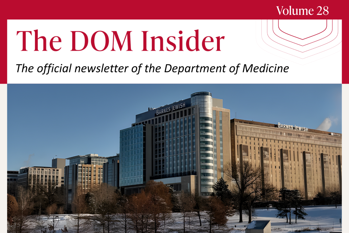 Department of Medicine Newsletter Volume 28