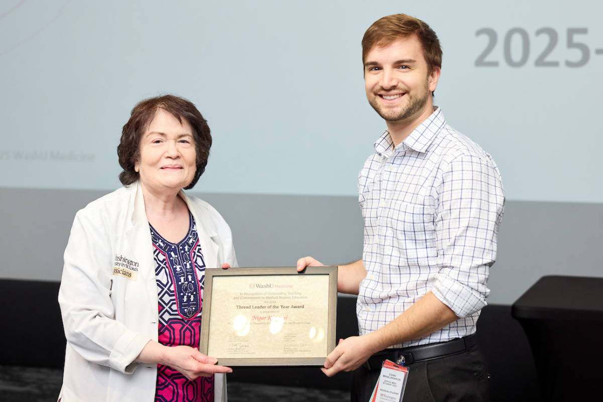 Kirmani receives 2025-2026 Distinguished Service Teaching Award