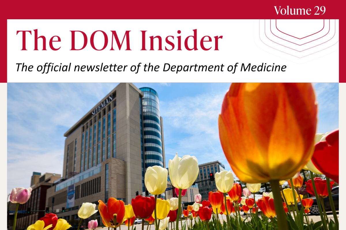 Department of Medicine Newsletter Volume 29