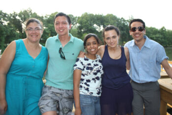 Our second year/graduating fellows, Merilda, Lemuel, Maria, Caline and Anupam