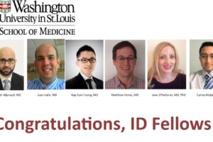 First and second year fellows receive travel grants to IDWeek 2018