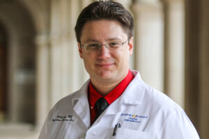 Andrej Spec, MD, MSCI, assistant professor at WUSM ID co-authors editorial of the downsides of lowered rigor seen during the COVID outbreak.