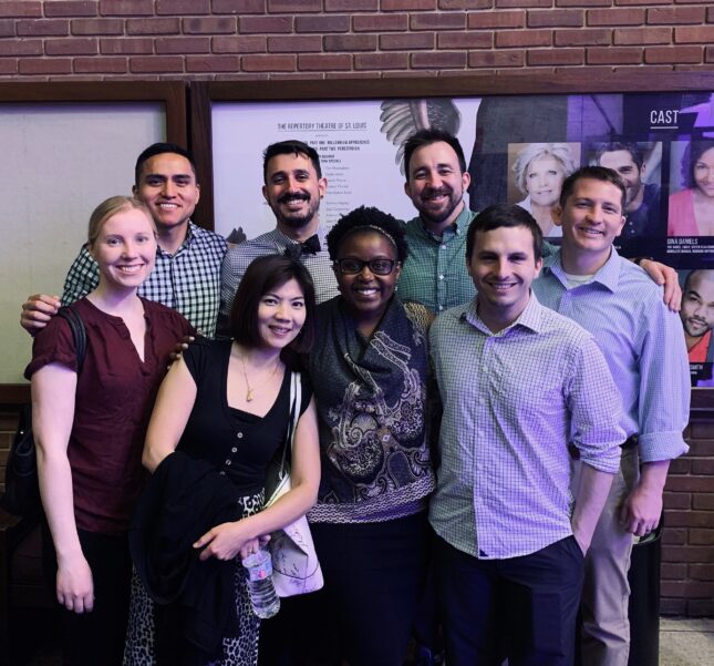 ID Division sponsors ID Fellows’ attendance to see “Angels in America” followed by a U=U presentation by faculty member, Matifadza G. Hlatshwayo, MD, MPH at the Repertory Theatre of St. Louis (2019).