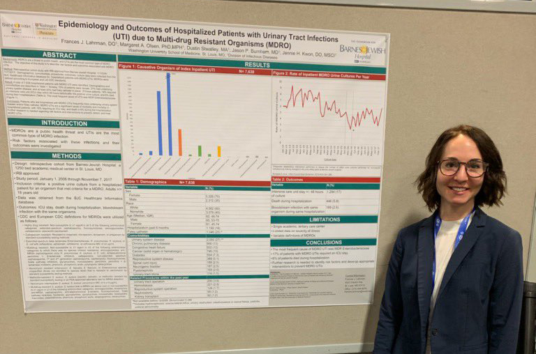 Four fellows present posters at IDWEEK 2019