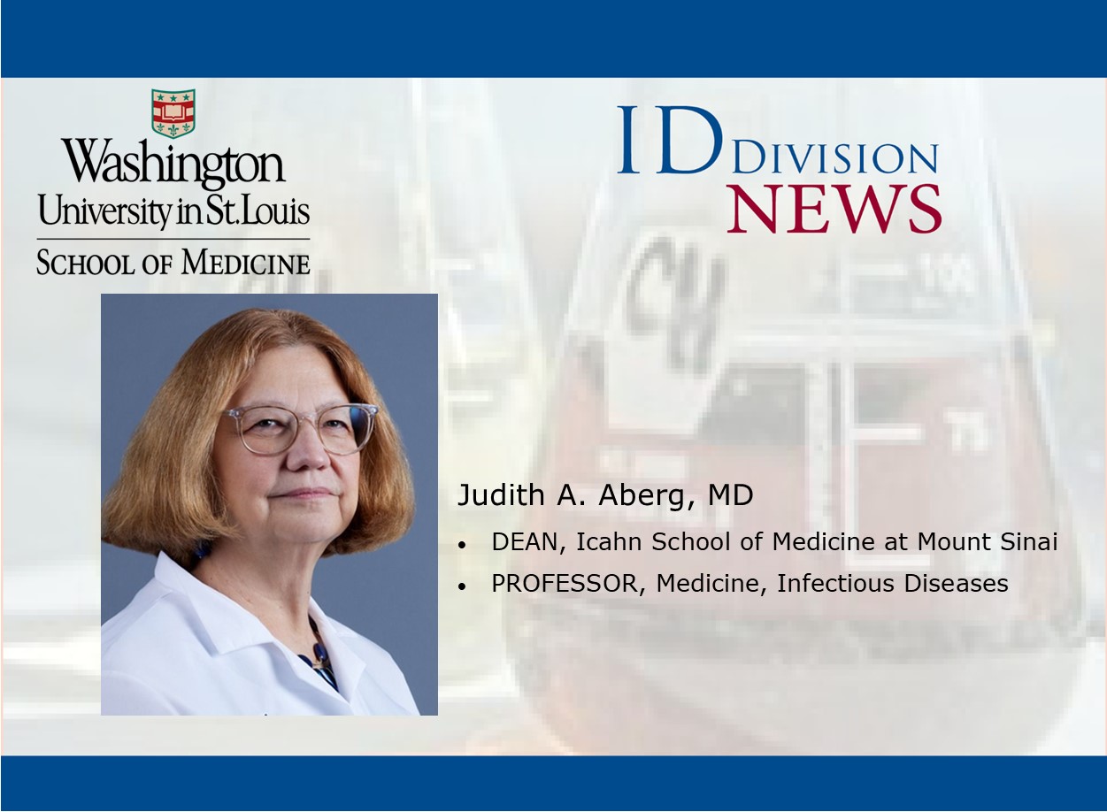 ID fellow alumnae, Judith A. Aberg, MD, appointed Dean of System Operations for Clinical Sciences at Icahn School of Medicine at Mount Sinai