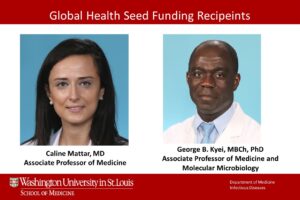 Global Health Seed Funding awarded to ID faculty