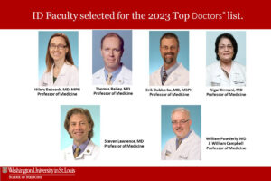 ID faculty selected for the 2023 Castle Connolly Top Doctors® list.
