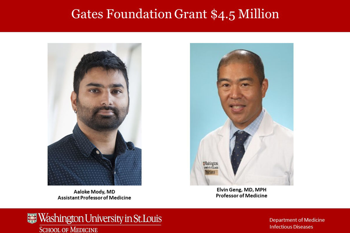 Aaloke Mody and Elvin Geng receive $4.5 million Gates Foundation Grant.