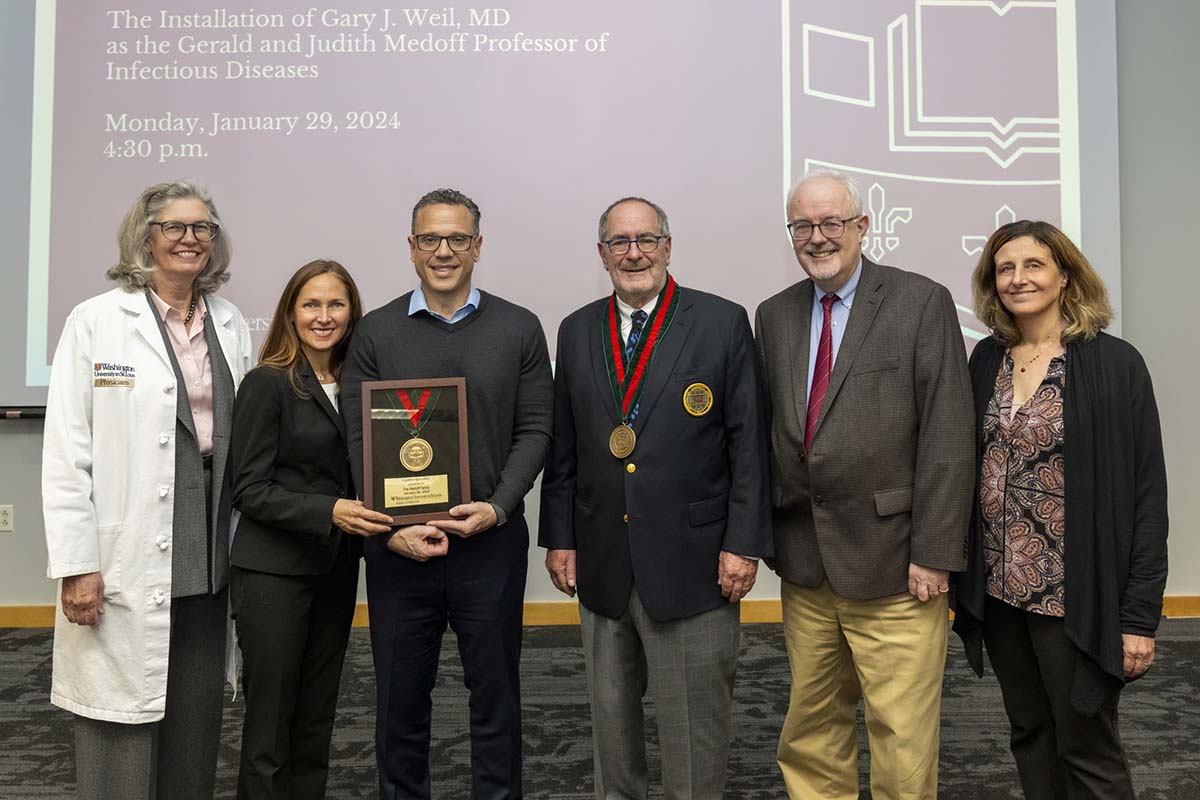 Installation Ceremony of Gary J. Weil, MD as the Gerald and Judith Medoff Professor of Infectious Diseases