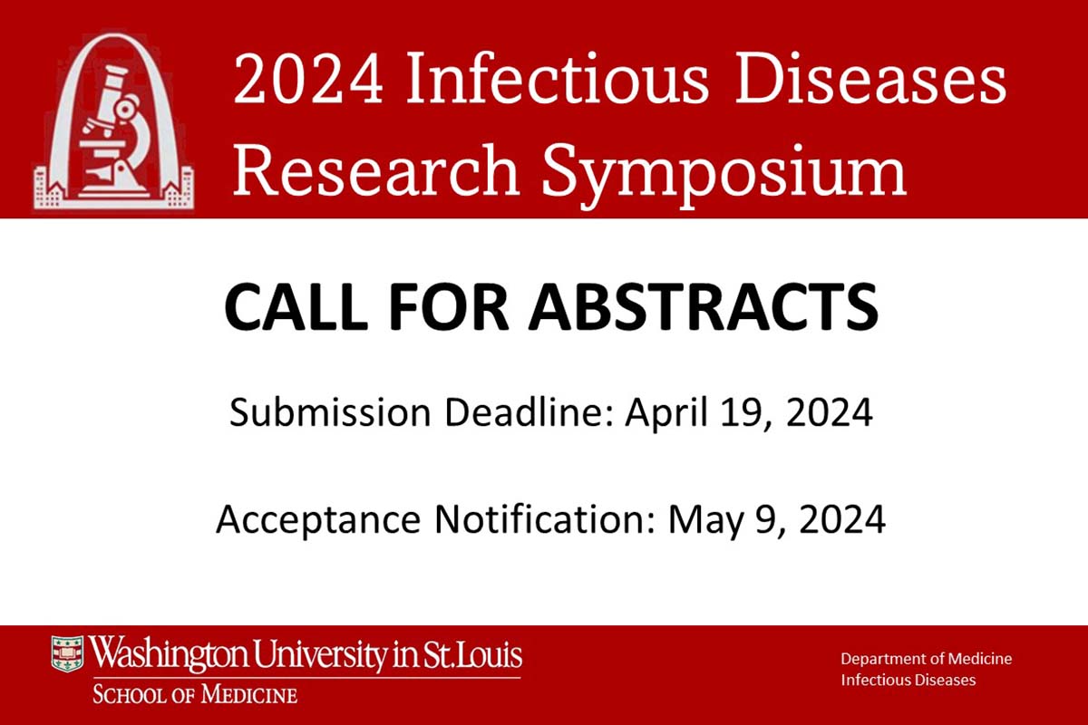 The ID Division call for abstract submissions for the 2024 ID Research Symposium EXTENDED to April 30!