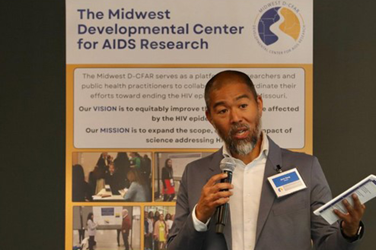 HIV researchers, advocates, and service providers celebrate the launch of the Midwest D-CFAR