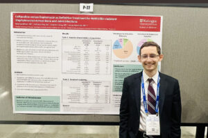 Chief ID Fellow, Reid Goodman, MD presents at IDWeek2024